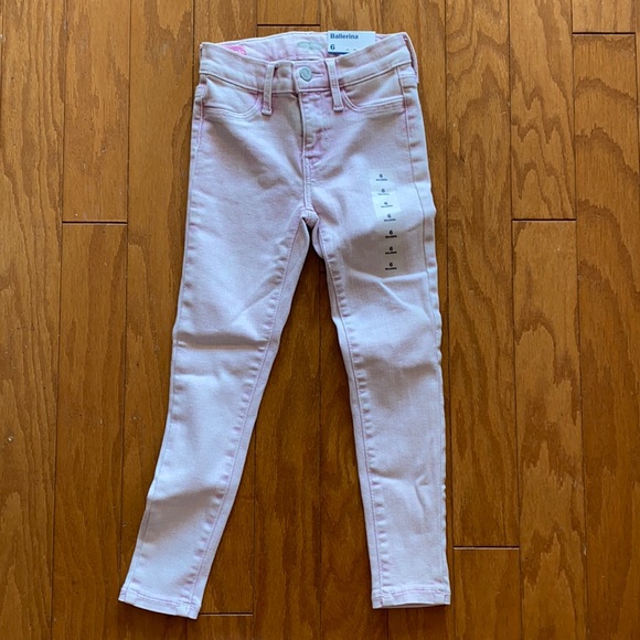 🎀 Old Navy Girls Pink Jeggings - Picture 1 of 8